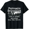 Forensic Scientist Definition Forensics Evidence Technician TShirt