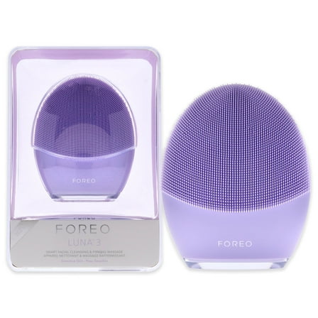 FOREO LUNA 3 Smart Sonic Facial Cleanser & Massager, For Sensitive Skin