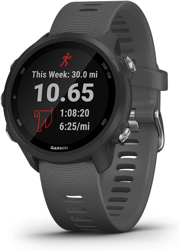 Forerunner® 245 GPS Running Smartwatch in Slate Gray - image 1 of 7