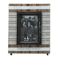thumbnail image 1 of Foreside Home & Garden Multicolor Striped 4 x 6 Inch Better with Friends Wood Decorative Picture Frame, 1 of 8