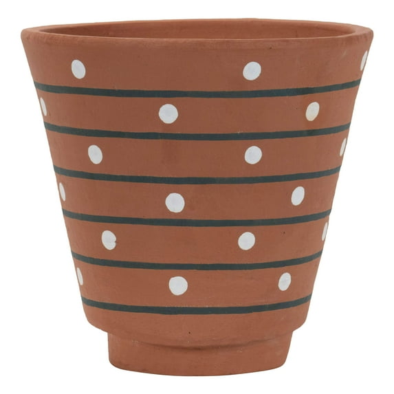 Foreside Home & Garden Natural Handthrown Terracotta Large Boho Planter