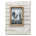 thumbnail image 1 of Foreside Home & Garden White Antique 4 x 6 Inch Dad Wood Decorative Picture Frame, 1 of 9