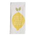 thumbnail image 1 of Foreside Home & Garden White Life Gives You Lemons 27 x 18 Inch Embroidered Kitchen Tea Towel, 1 of 5