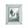 thumbnail image 1 of Foreside Home and Garden Cream Distressed 5 x 7 inch Decorative Wood Picture Frame, 62, Warm Gray, 1 of 5