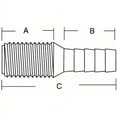 thumbnail image 1 of Forespar 1-1/8" Tailpipe  Marine Grade High Strength Marelon Hose Connector, 1 of 3