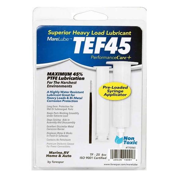 Forespar Marelube TEF45 6cc Syringe | Bundle of 2