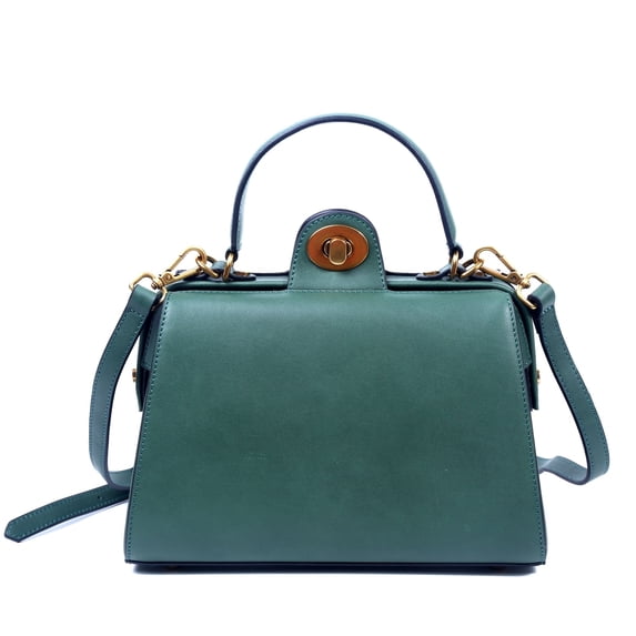 Foressence Lydia Genuine Leather Satchel