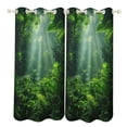 thumbnail image 1 of Forest 2 Panels Blackout Curtains for Bedroom Living Room Drapes Kitchen Room Window Blackout Curtain Grommet, 1 of 6