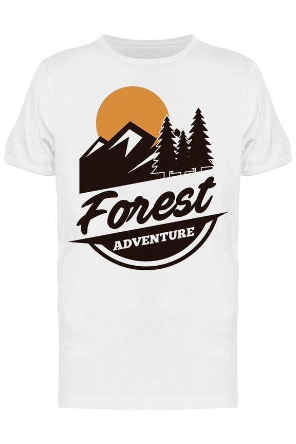 Forest Adventure Graphic T-Shirt Men -Image by Shutterstock, Male Medium