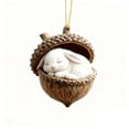 thumbnail image 1 of Forest Animal Acorn Ornaments, 2026 Christmas Pine Cone Decoration, Acrylic Woodland Creatures in Acorn Shells, Ornaments Animals as Rustic Home Decorations for Holiday Party Xmas Tree Decor, 1 of 8