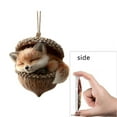thumbnail image 1 of Forest Animal Acorn Ornaments – Cozy Forest Christmas Ornaments, Acrylic Cute Forest Animal Christmas Trees Hanging Decorations,Rustic Nature-Themed Home Decor, Animal Lovers Gift, 1 of 8