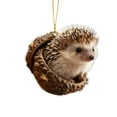 thumbnail image 1 of Forest Animal Acorn Ornaments, Cute Forest Animal Christmas Trees Hanging Decorations, Forest Animal Ornaments Christmas Tree Animal Pattern 2d Acrylic Ornament, 1 of 4