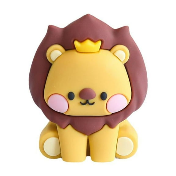 Forest Animal Cake Topper Tropical Jungle Safari Lion Elephant Giraffe Monkey Cute Party Birthday Gift First Decoration Cake