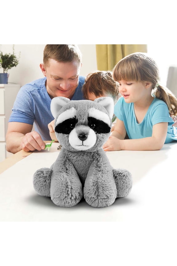 Forest Animal Doll Squatting, Usupdd Soft Cuddly Plush Sitting Figurine, High Elastic Cotton Home Decoration for Desk Car Crib