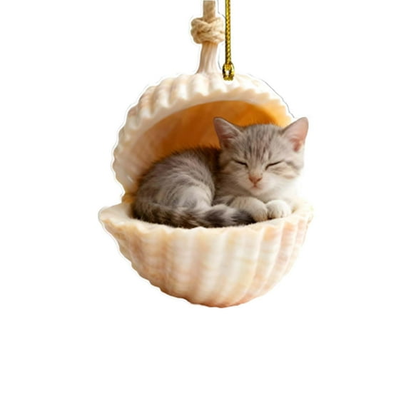 Forest Animal Fruit Plant Shaped Acorn Ornaments,Forest Christmas Ornaments,Animals In Pine Cone Decoration Woodland Creature Ornament 2D Acrylic Hanging Acorn Ornaments For Xmas Tree Home Party