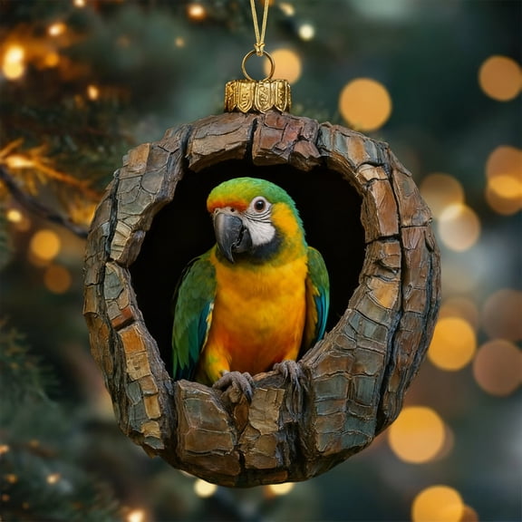 Forest Animal Ornament, 2D Acrylic Flat Hanging Pendant, Wall Window Animals Head Figurine, 8cm Cozy Forest Animals Hanging Decoration, Colorful Modern Hanging Decor for Indoor Outdoor