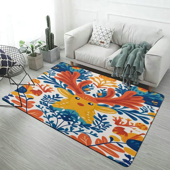 Forest Animals Carpet Style Living Room Bedroom Rug Modern 3d Entry Door Mats Household