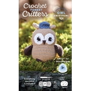 Forest Animals Crochet Amigurumi Kits Crochet Forest Critters Amigurumi Kit Owl Everything You Need Is Included 100%-Cotton Yarn, Crochet Hook, Stitch Marke, Hardcover