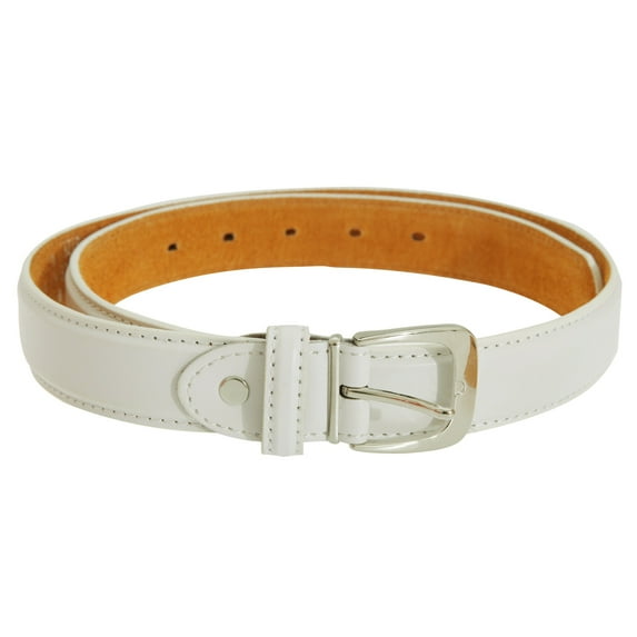 Forest Belts Mens One Inch Bonded Real Leather Belt