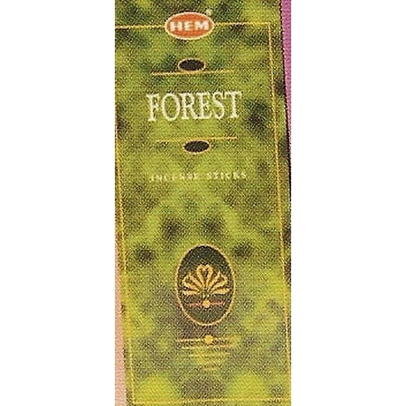 Forest - Box of Six 20 Stick Tubes - HEM Incense