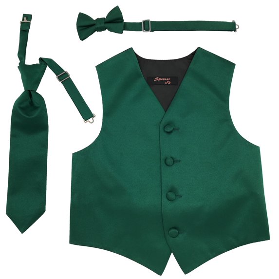 Forest Boys Satin Vest Spencer J - Boys 1-2