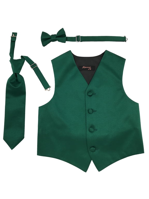 Forest Boys Satin Vest Spencer J - boys 7-8
