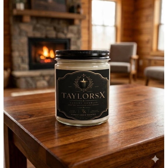 Forest Cabin Scented Candles (6Ounces)
