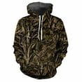 thumbnail image 1 of Forest Camouflage Hunting Animals Outdoor Camouflage Spring Autumn Men's Hoodie Street Trend Loose Comfortable Casual Clothing (DHA6H241317Q,6XL), 1 of 8