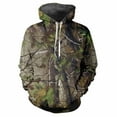 thumbnail image 1 of Forest Camouflage Hunting Animals Outdoor Camouflage Spring Autumn Men's Hoodie Street Trend Loose Comfortable Casual Clothing (DHA6H2413182,2XL), 1 of 8