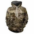 thumbnail image 1 of Forest Camouflage Hunting Animals Outdoor Camouflage Spring Autumn Men's Hoodie Street Trend Loose Comfortable Casual Clothing (DHA6H2413183,L), 1 of 8