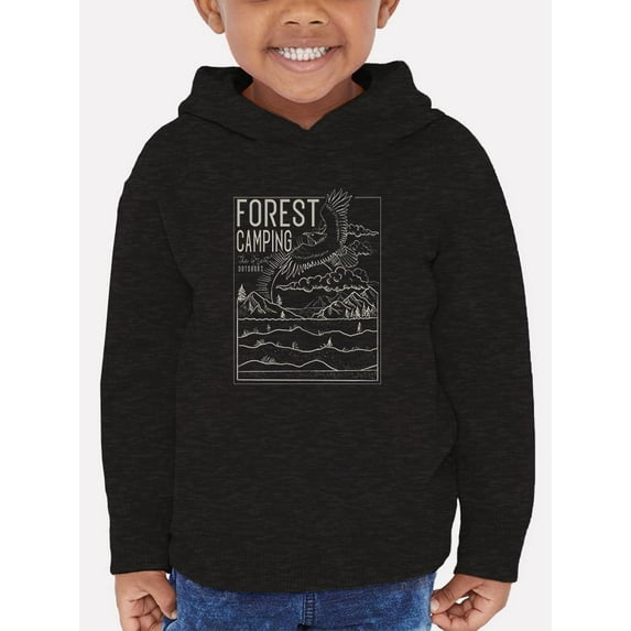 Forest Camping Landscape Hoodie Toddler -Image by Shutterstock, 5 Toddler