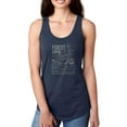 thumbnail image 1 of Forest Camping Nature Lineart Racerback Tank Women -Image by Shutterstock, Female Medium, 1 of 4