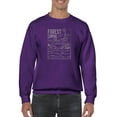 thumbnail image 1 of Forest Camping Nature Lineart Sweatshirt Men -Image by Shutterstock, Male Large, 1 of 4