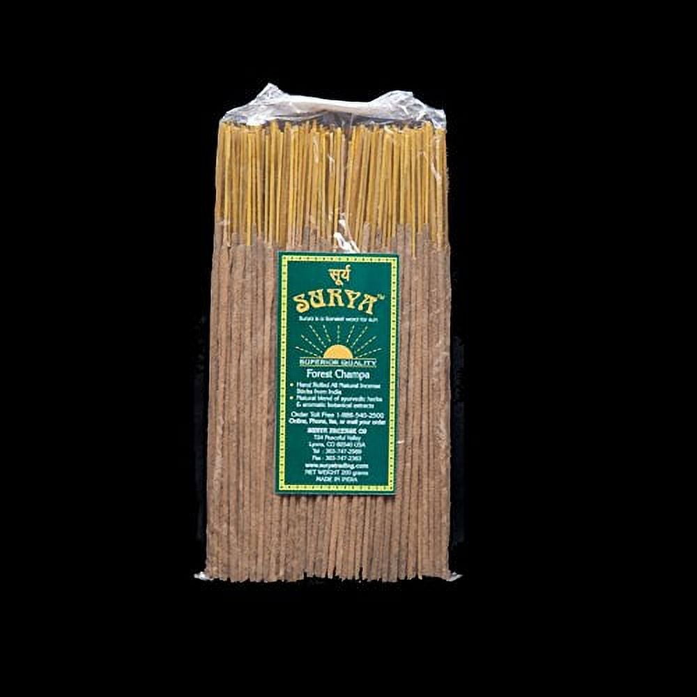 Forest Champa 250 Gram Large Package Surya Superior Quality Incense