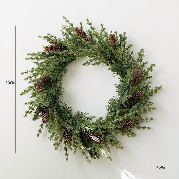 Forest Christmas pe Garland Decoration Home Door Hanging Christmas pe Rattan Decoration Desktop Scene Layout