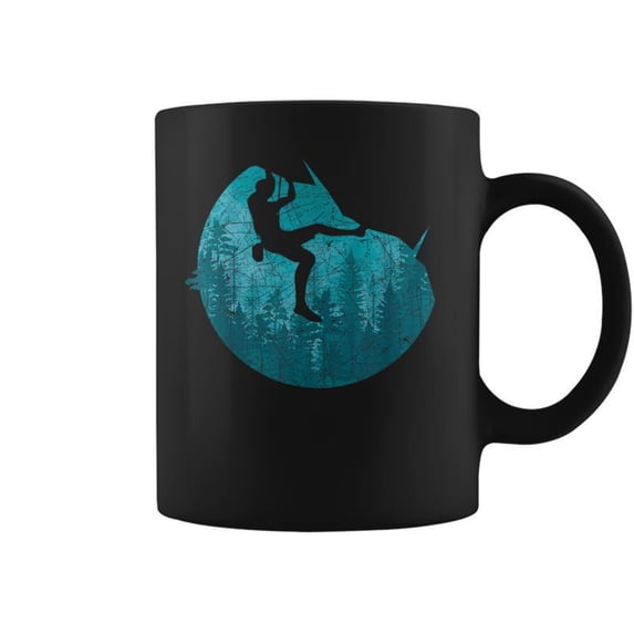 Forest Climber Bouldering Climb Outdoor Rock Climbing Coffee - Walmart.com