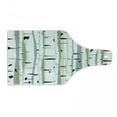 thumbnail image 1 of Forest Cutting Board, Dense Tree Formation Birch Trunks Abstract Grove Botanical Countryside Backwoods, Tempered Glass Cutting and Serving Board, Wine Bottle Shape, Multicolor, by Ambesonne, 1 of 1