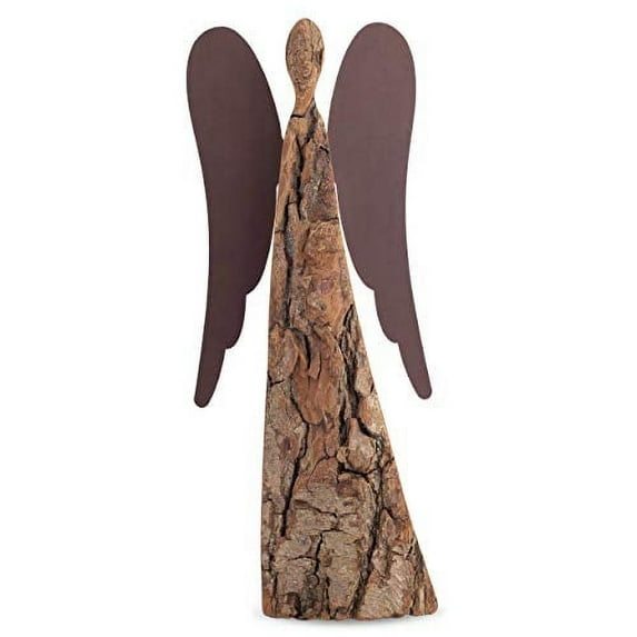 Forest Decor Wood Asymmetrical Rustic Birthday Figurines & Knick-Knacks, Multicolor