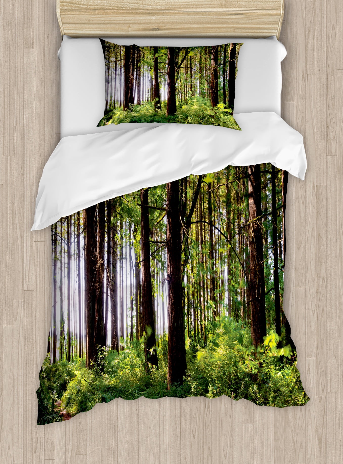 Forest Hideaway Duvet Cover Set NCU0DV394