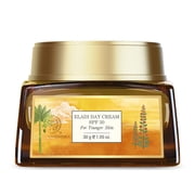 Forest Essentials Eladi Day Cream Spf 30 | Controls Acne & Blemishes | Soothing & Cooling Ayurvedic Cream | Ideal For Dry, Oily, Combination Skin | For Women & Men | 30 G