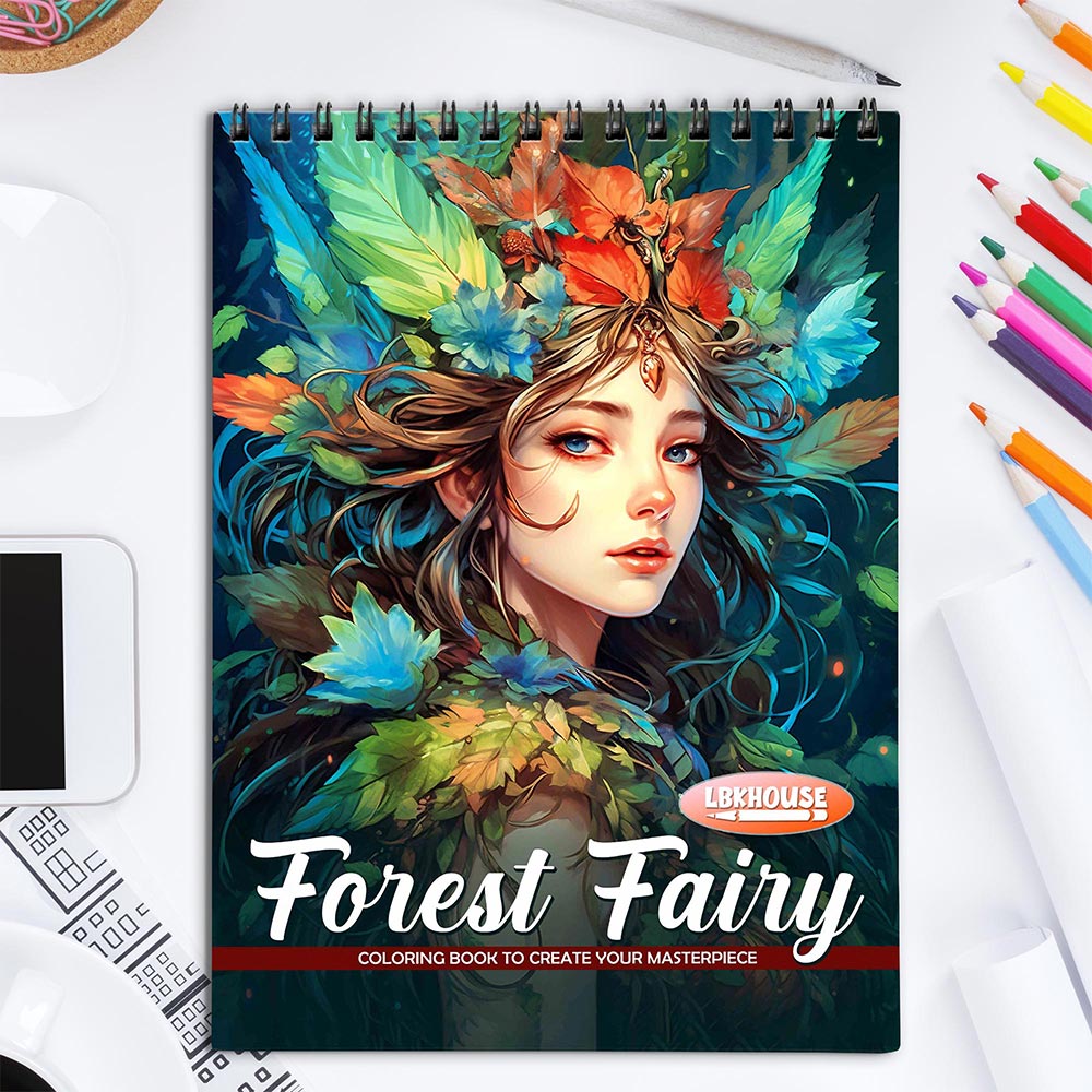 TPLHOUSE Relaxing Christmas Coloring Book Spiral Bound for Adult ...