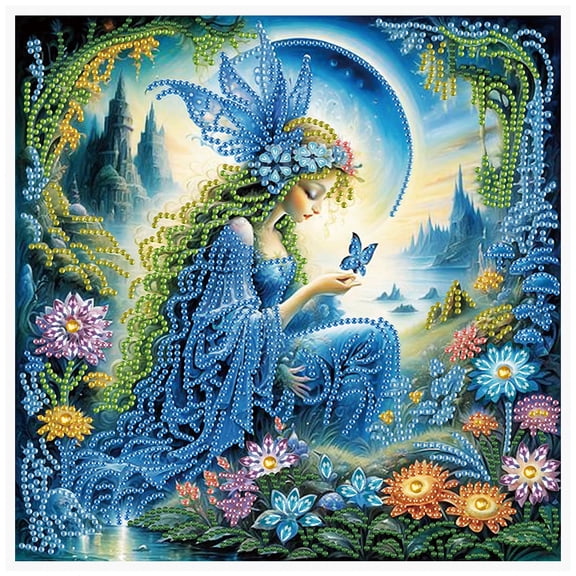 Forest Fairy Diamond Art Painting Kit