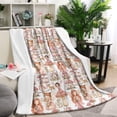 thumbnail image 1 of Forest Fairy Princess Pattern Blanket,Comfortable Soft Lamb Wool Throw Blanket,All Season,Warm Lightweight Blankets for Sofa Bed Couch Living Room Chair,40"x50", 1 of 4