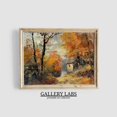 Rustic Fall Thumbnail Forest Fall Autumn Cabin Rustic Able Wall Art Print, Seasonal Living ...