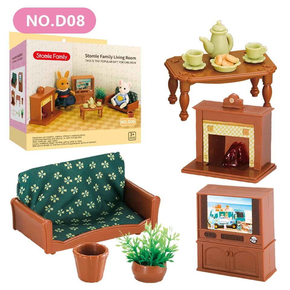 Forest Family Calico Critters 1/12 Scale Miniature Accessories ...