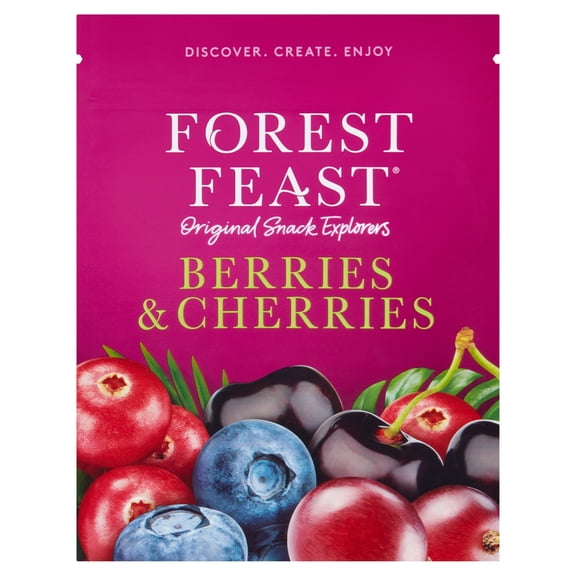 Forest Feast Berries & Cherries 170G, Imported from Britain