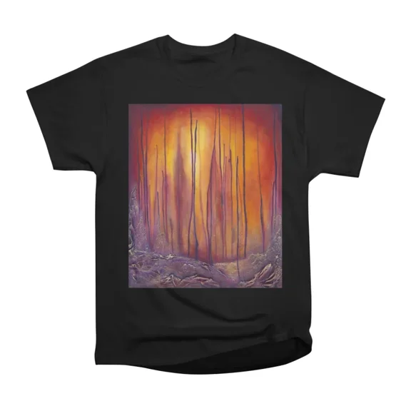 Forest Fire T-Shirt Tee Gift For Him Merch For Her Apparel For Friend