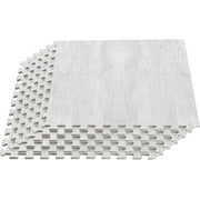 Forest Floor 3/8 Inch Thick Printed Foam Tiles, Premium Wood Grain Interlocking Foam Floor Mats, Anti-Fatigue Flooring – Stylish Flooring Solution