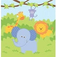 thumbnail image 1 of Forest Friends Animal Cute Kids Birthday Party Decoration Plastic Tablecover, 1 of 1