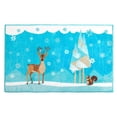 thumbnail image 1 of Carnation Home Fashions Forest Friends Holiday Themed Christmas Bath Rug - 19 x 34, 1 of 3